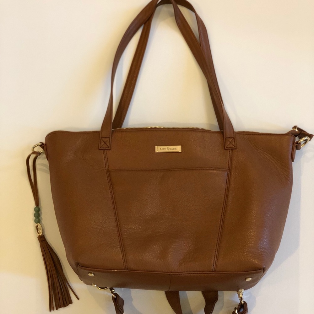Lily Jade Lorie Camel & Gold Lifestyle bag/purse